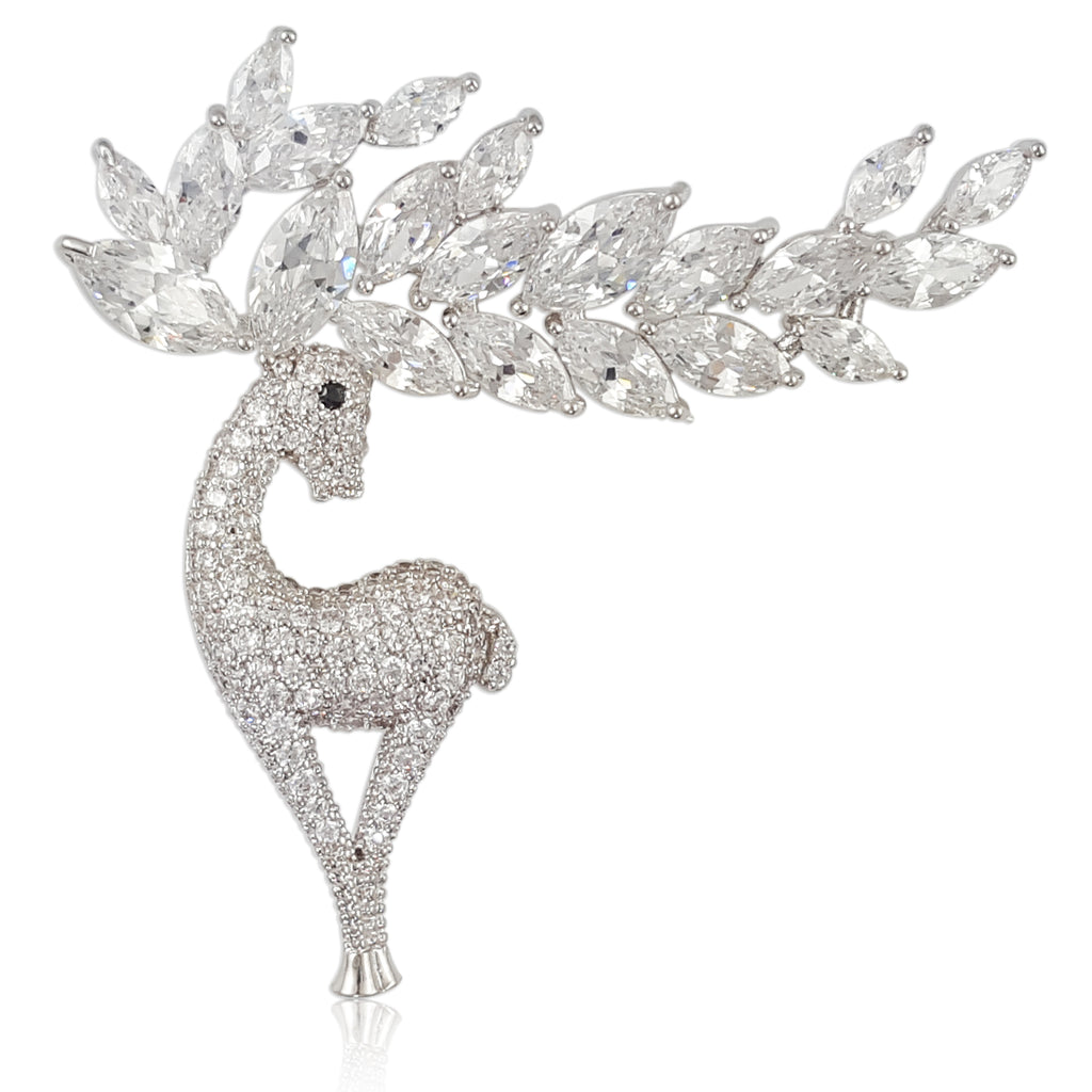 TB005 REINDEER BROOCH