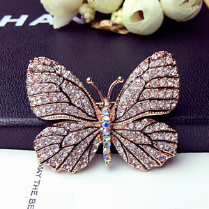 TB017 BUTTERFLY BROOCH