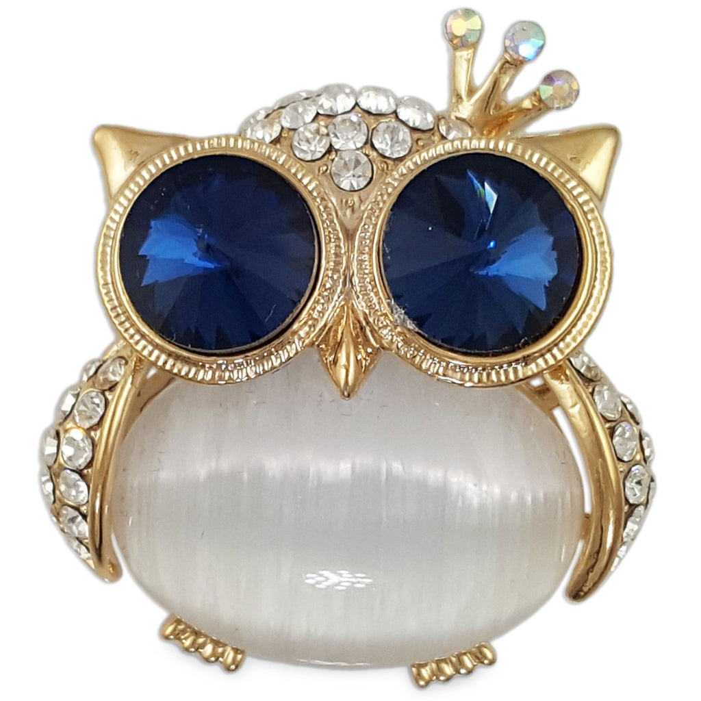 TB023 OWL BROOCH
