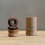 TB027 Wooden Donut Bag / Snack Clips