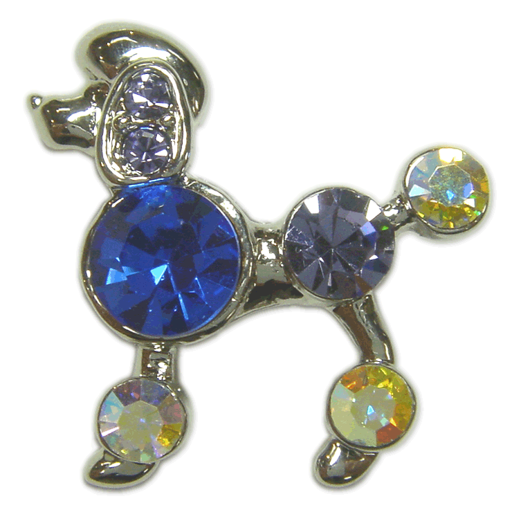 GB2240 POODLE BROOCH