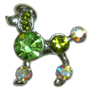 GB2240 POODLE BROOCH