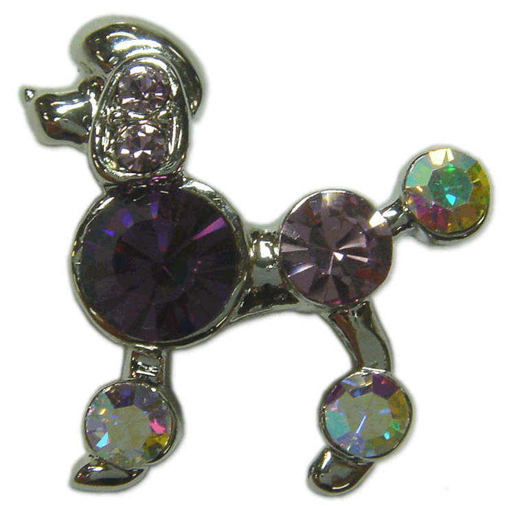 GB2240 POODLE BROOCH