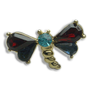 GB2242 DRAGONFLY BROOCH