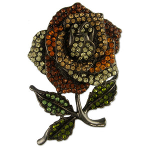 GB2249 FLOWER BROOCH